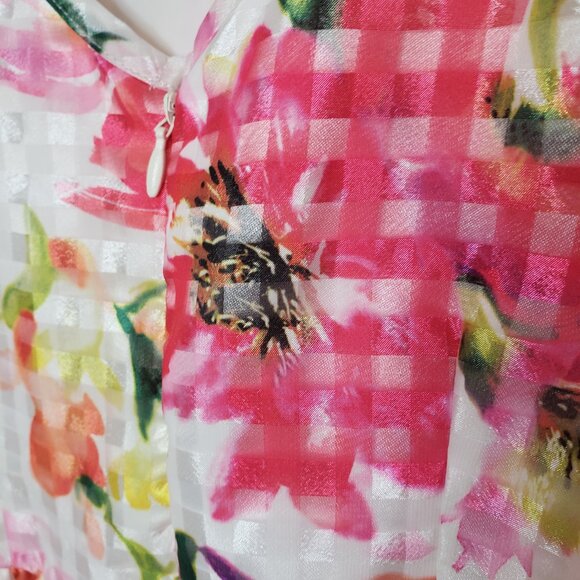 Bloome Girls Sz 16 Floral Lace Dress - Picture 6 of 7